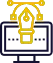 Custom crafted design icon