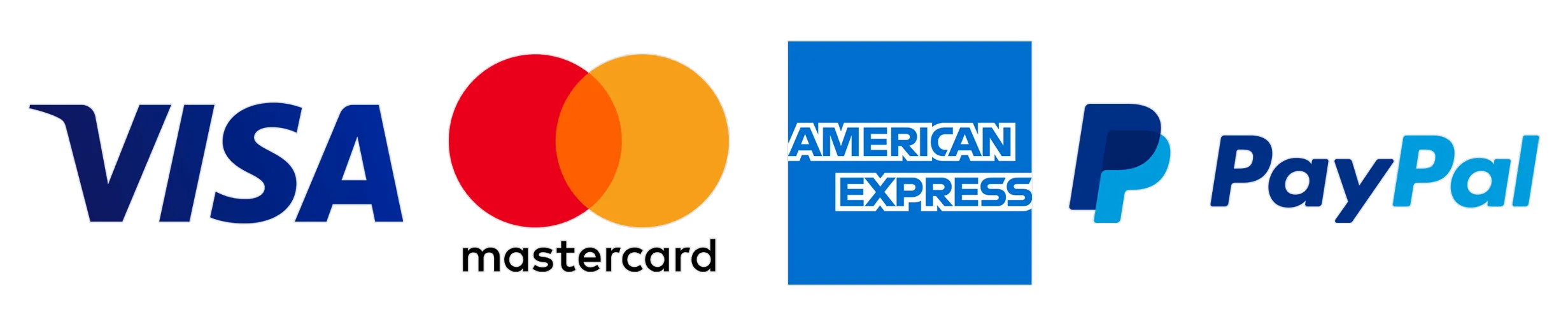 Accepted payment methods